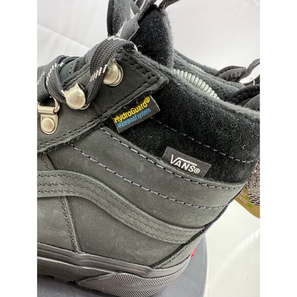 VANS Sk8-Hi DR MTE-2 Black Iguchi Blackout Womens Size 8 Waterproof Hiking Shoes - Picture 2 of 11